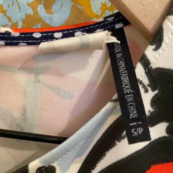 Anthropologie Akemi + Kin Pani Peplum Floral Tank Blouse - Picture 3 of 4